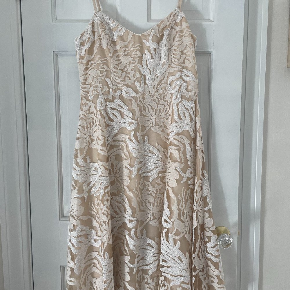 Layla Sweetheart Fit and Flare Midi Dress